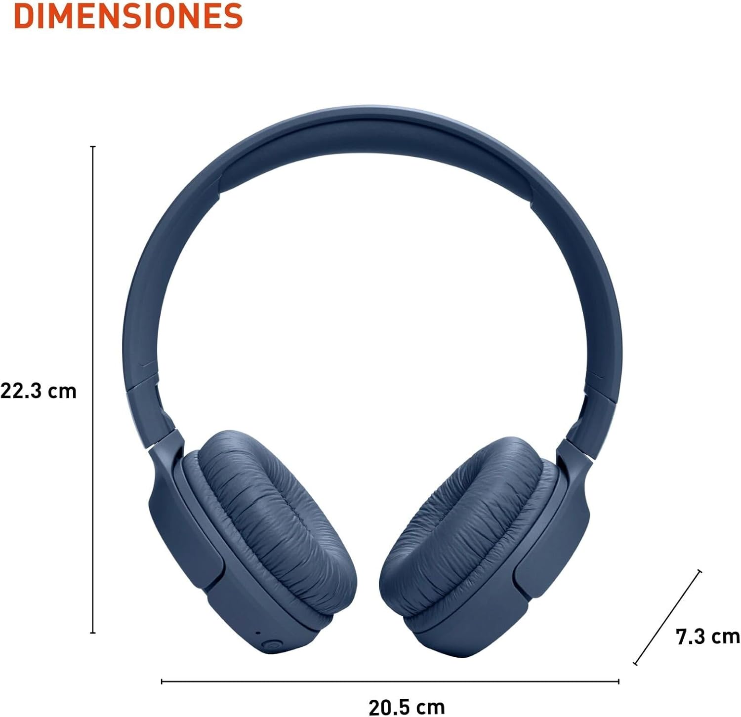  JBL Tune 520BT - Wireless On-Ear Headphones